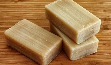 mýdlo na čištění těla od parazitů