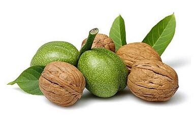 ořech k odstranění parazitů z těla